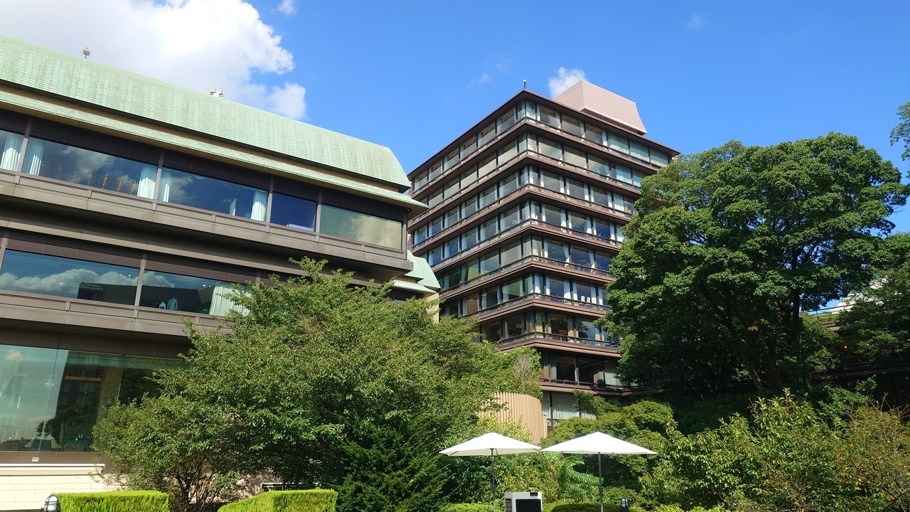 私の経済力では一生宿泊することの出来ない椿山荘。