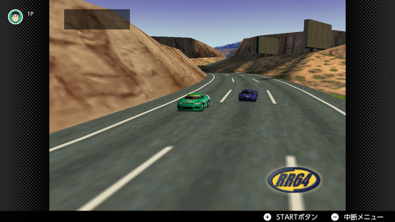 レース後のリプレイシーンの一コマ