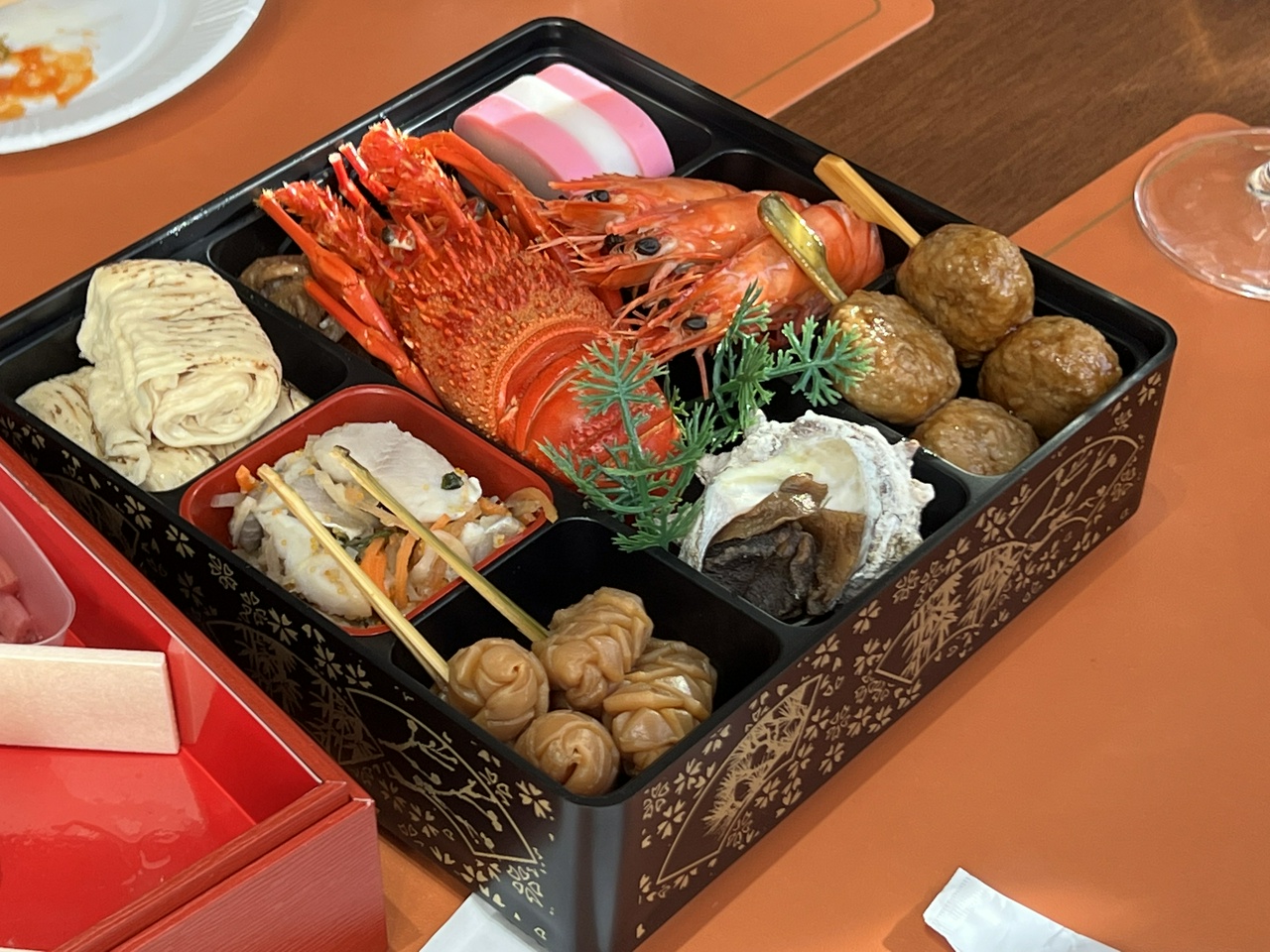 橙幻郷・みのや菓子工房の新年会のおせち料理（その2）