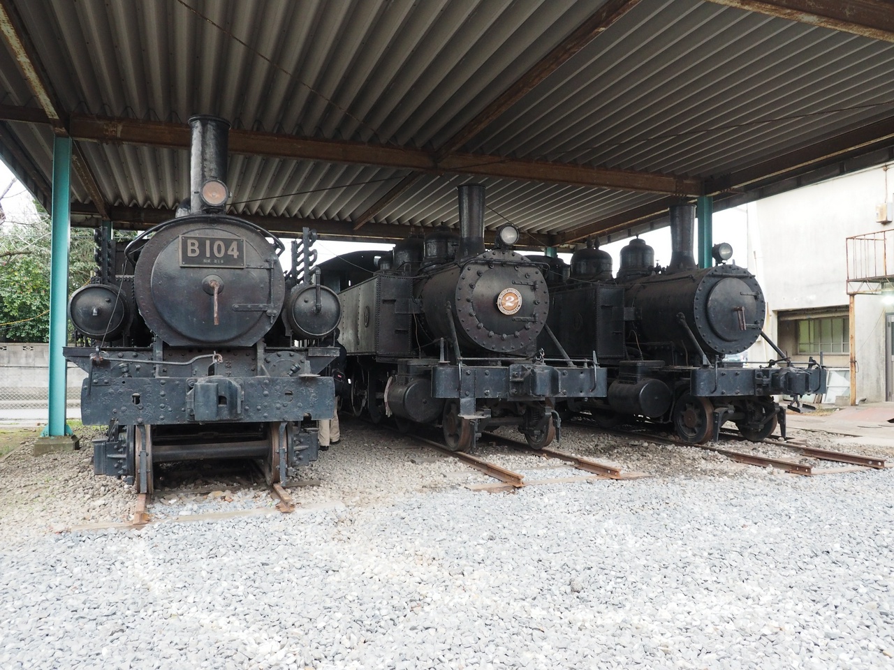 小湊鐵道を見守る最古参のSLたち