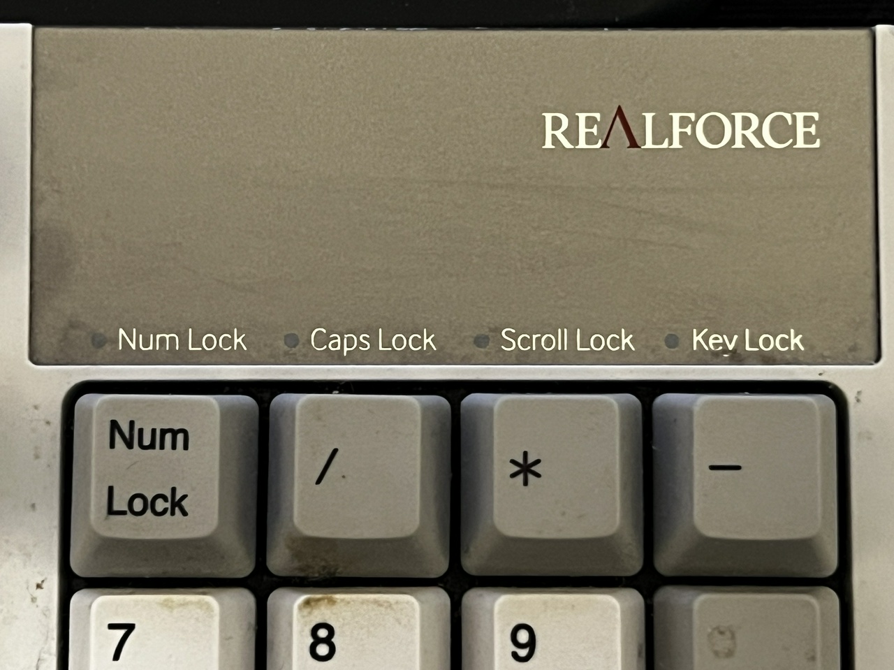 3年間苦楽をともにしてきた「REALFORCE S R2S-JPV-IV 」