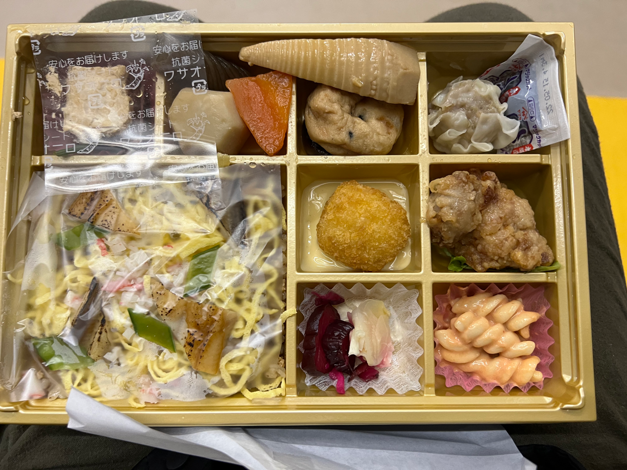 思っていたよりも豪華だった弁当