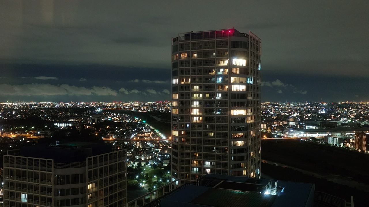 客室から南東方向を望む @ 二子玉川エクセルホテル東急