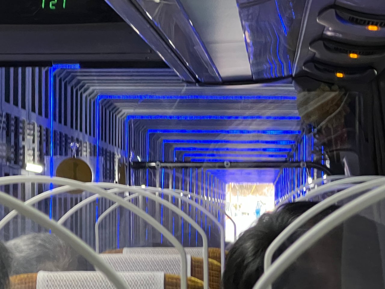 工事中のトンネルが幻想的だった（その2）