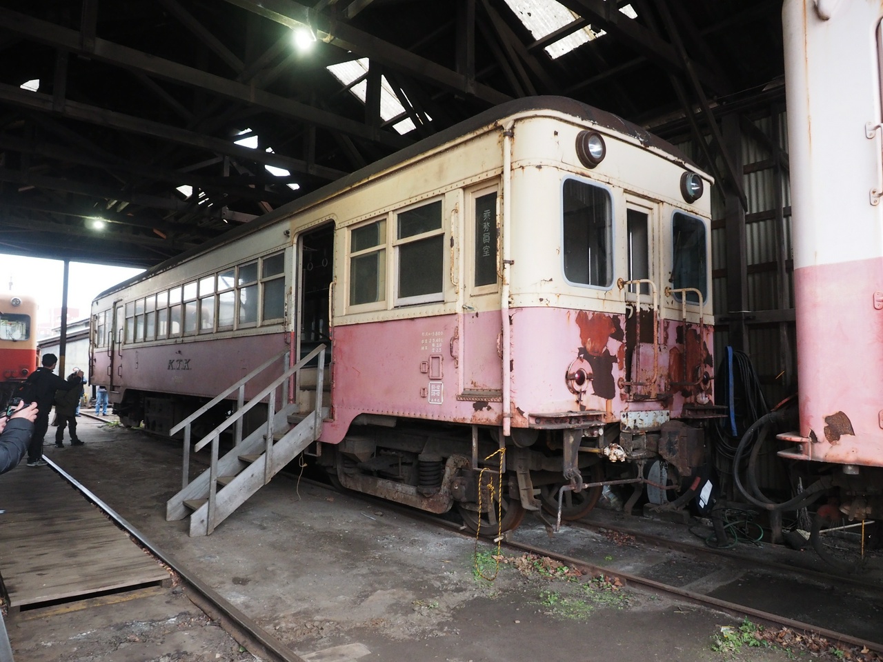 小湊鐵道の保存車両・キハ5800（その1）