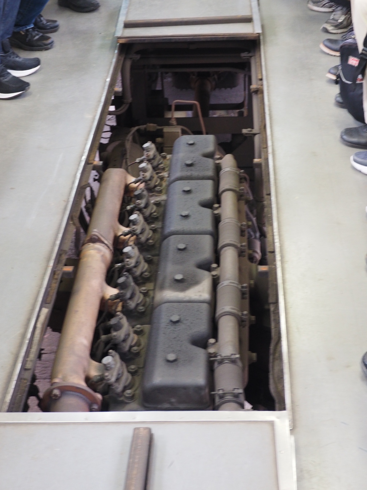 小湊鐵道キハ200のディーゼルエンジン