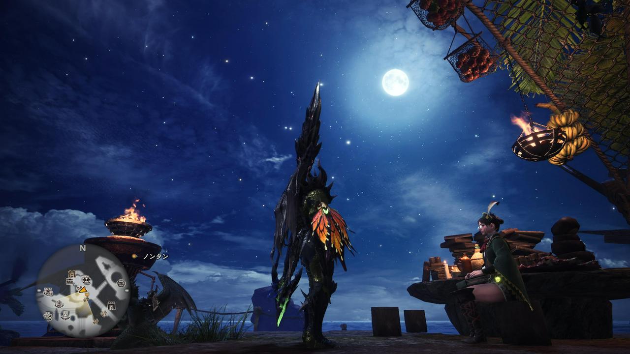 月が綺麗ですね。でも、受付嬢はもっと綺麗ですね。