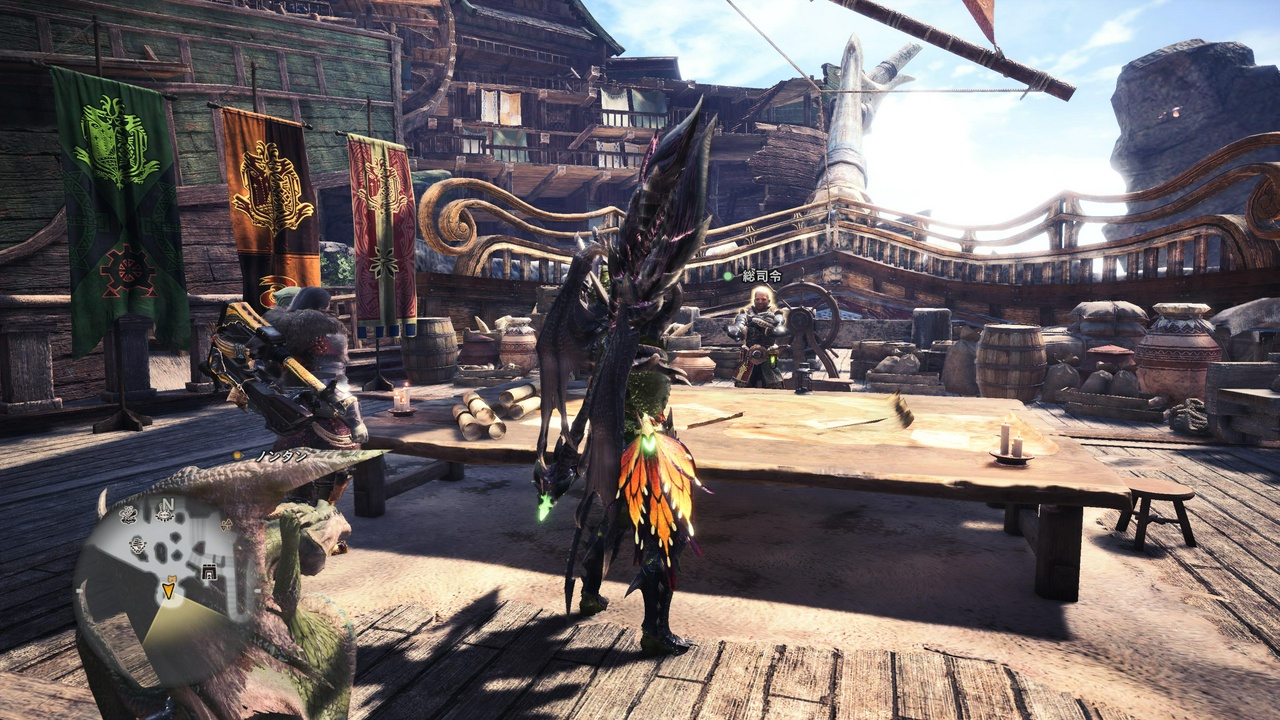 総司令との最後の別れ（MHW）