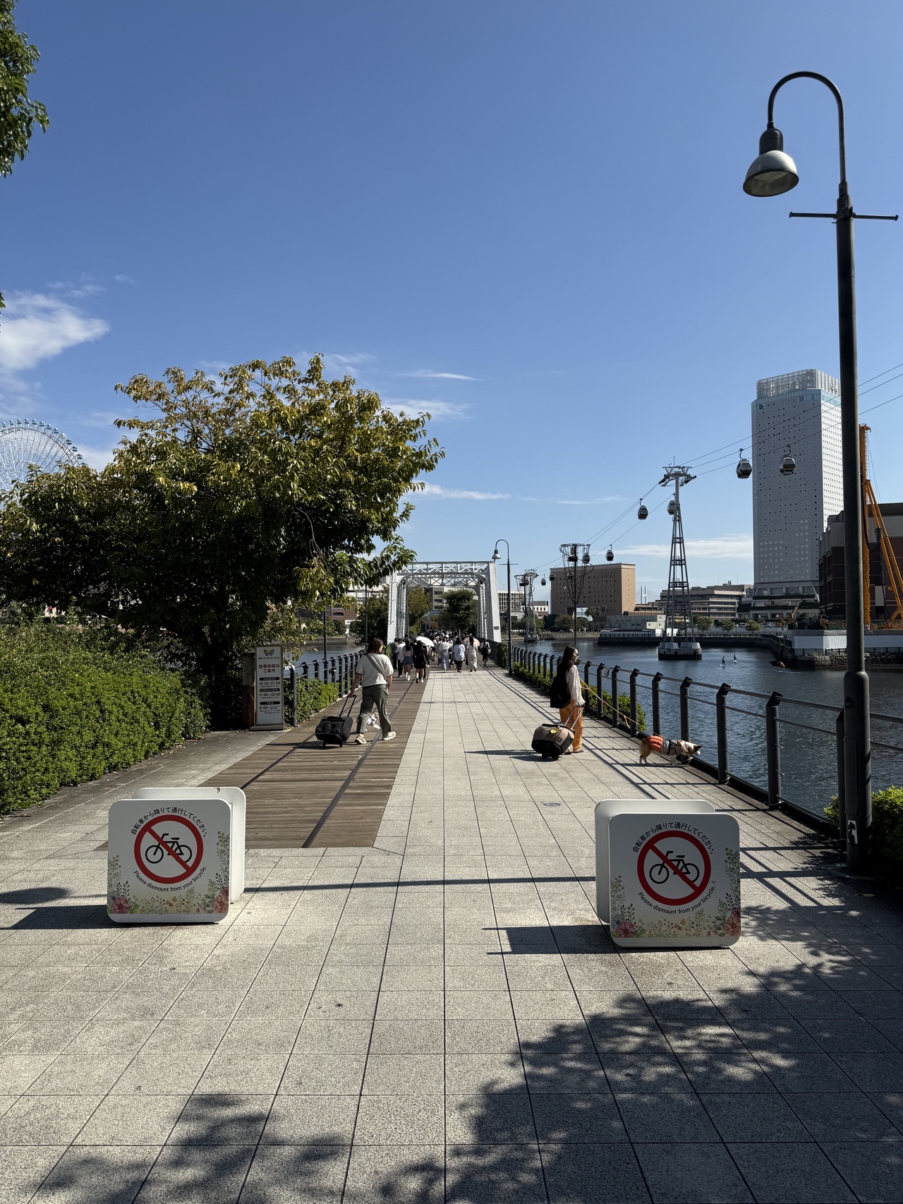 汽車道を桜木町駅側から歩く