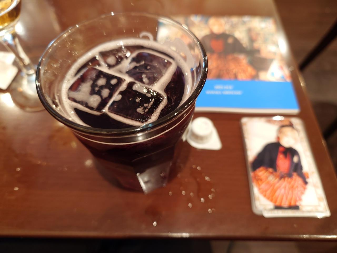 アルコールカクテル「シャワッと☆イリュージョン」(ピンボケご容赦)