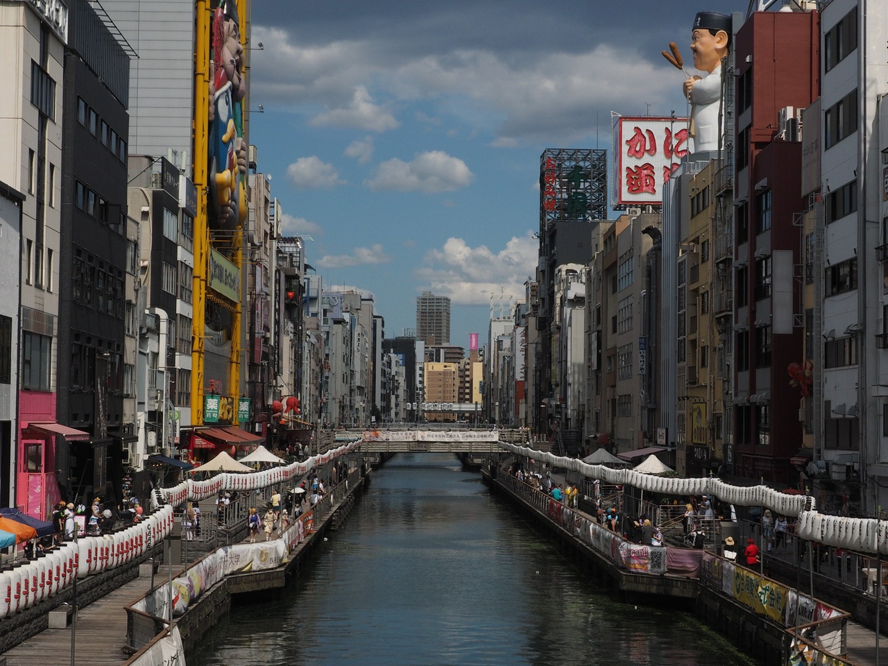 道頓堀（2021年7月24日撮影）