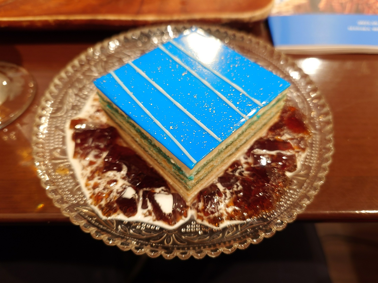 デザートメニュー「かなでよう!アンサンブルー」